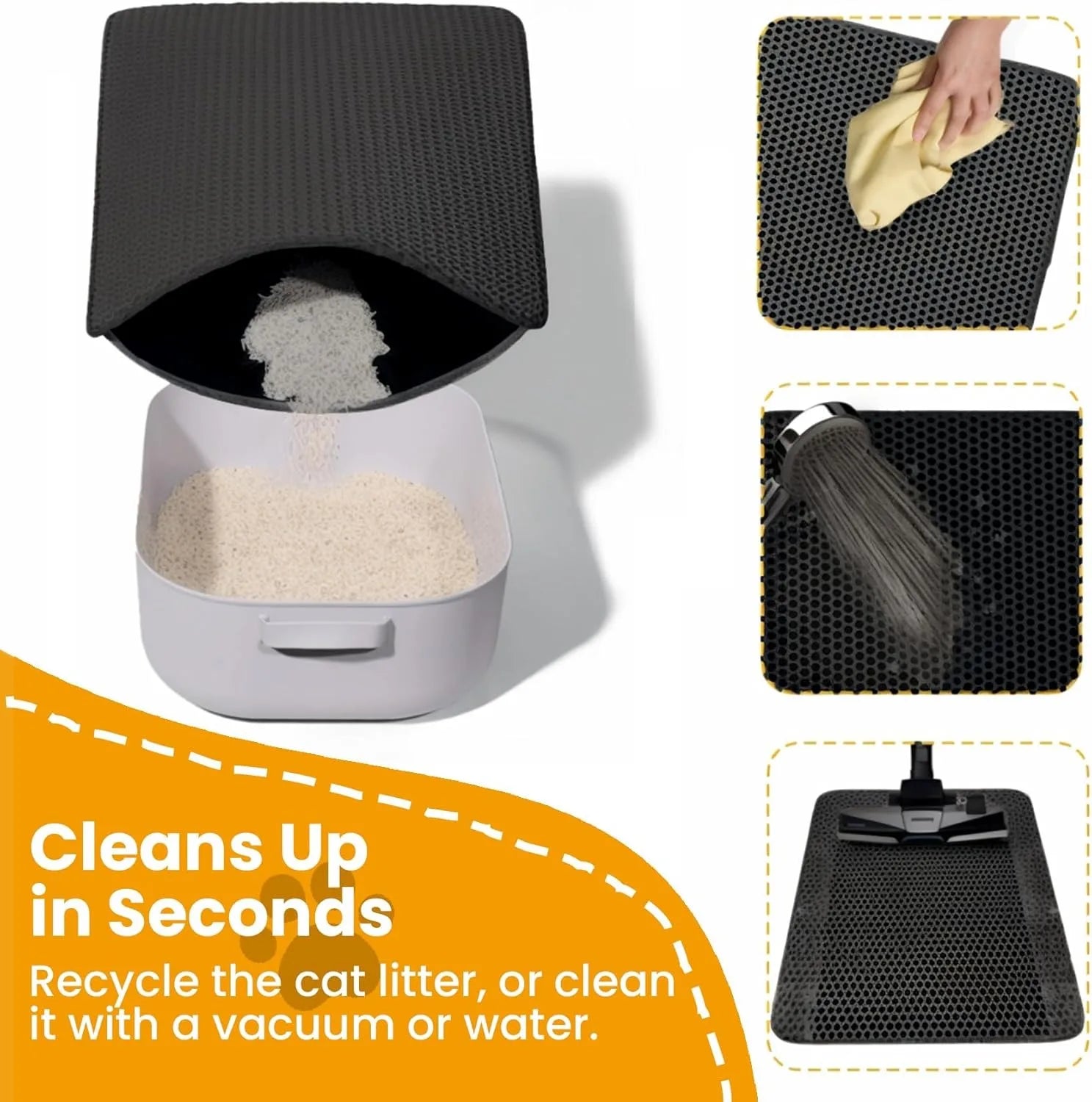 Cozy Paws Kitty Litter Mat