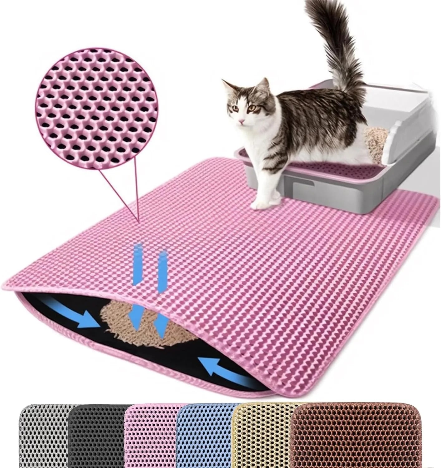 Cozy Paws Kitty Litter Mat